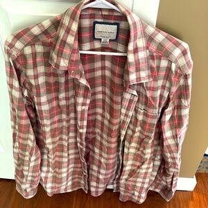 Men’s large American Eagle Super Soft Flannel- good condition
